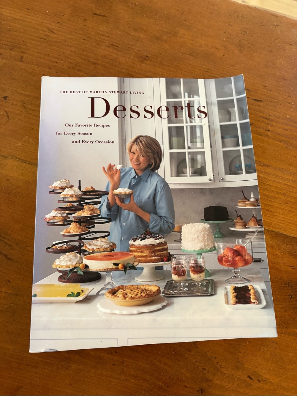 The Best of Martha Stewart Living “Desserts” 1998 First Edition Softcover